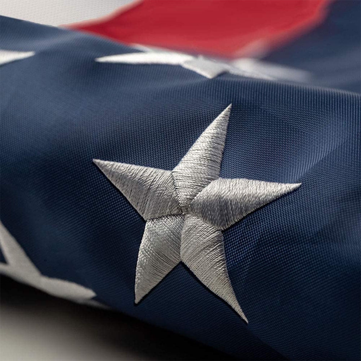 KORALAKIRI American Flag 3x5 ft 210D, American Flags for Outside Heavy Duty US Flag Longest Lasting USA Flag Embroidered Stars for Outdoor